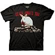 Monty Python Death Awaits You Black T-Shirt